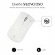 SUBBLIM RATON OPTICO WIRELESS BLUETOOTH BT MOUSE ELEGANT WHITE