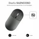 SUBBLIM RATON OPTICO WIRELESS BLUETOOTH EXCELLENT GREY