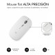 SUBBLIM RATON OPTICO WIRELESS BLUETOOTH BT MOUSE FLAT WHITE
