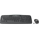 Logitech MK330 teclado RF inalámbrico QWERTY Español Negro, Gris