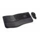 Kensington Teclado y ratón inalámbricos Pro Fit® Ergo (negro)