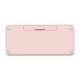 Logitech K380 For Mac teclado Bluetooth QWERTY Español Rosa
