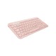 Logitech K380 For Mac teclado Bluetooth QWERTY Español Rosa