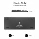 SUBBLIM Teclado Wireless Bluetooth Aluminio Advance Compact Grey