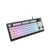 Mars Gaming MKAXWES teclado USB Español Negro, Blanco