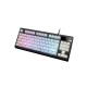 Mars Gaming MKAXWES teclado USB Español Negro, Blanco