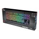 Trust GXT 833 Thado teclado USB Español Negro, Plata