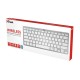 Trust Nado teclado Bluetooth Español Blanco