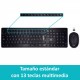 Ewent EW3256 teclado RF inalámbrico QWERTY Español Negro