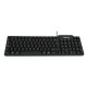 Omega OK05TES teclado USB QWERTY Español Negro