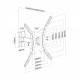 Soporte AISENS giratorio, inclinable para monitor/TV 30kg (2 Pivotes) de 32-55, Negro