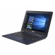 Portátil ASUS Transformer Book Flip TP200SA-FV0170TS 1.6GHz N3060 11.6" 1366 x 768Pixeles Pantalla táctil Azul, Metálico Hí