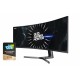 Samsung C49RG90SSR 124,5 cm (49") 5120 x 1440 Pixeles UltraWide Quad HD+ QLED Negro