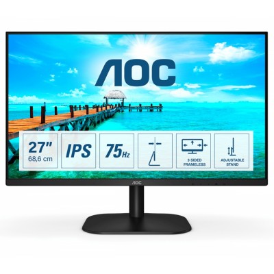 AOC B2 27B2DA LED display 68,6 cm (27") 1920 x 1080 Pixeles Full HD Negro