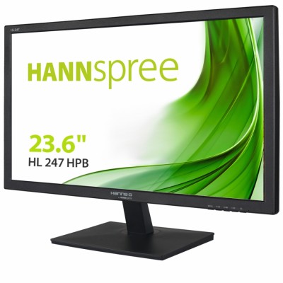 Hannspree Hanns.G HL 247 HPB 59,9 cm (23.6") 1920 x 1080 Pixeles Full HD LCD Negro