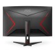 AOC G2 C32G2AE/BK LED display 80 cm (31.5") 1920 x 1080 Pixeles Full HD Negro, Rojo