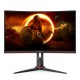 AOC G2 C24G2U/BK pantalla para PC 59,9 cm (23.6") 1920 x 1080 Pixeles Full HD LED Negro, Rojo