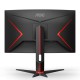 AOC G2 C24G2U/BK pantalla para PC 59,9 cm (23.6") 1920 x 1080 Pixeles Full HD LED Negro, Rojo