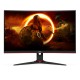 AOC G2 C24G2AE/BK pantalla para PC 59,9 cm (23.6") 1920 x 1080 Pixeles Full HD LED Negro, Rojo