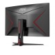 AOC G2 C24G2AE/BK pantalla para PC 59,9 cm (23.6") 1920 x 1080 Pixeles Full HD LED Negro, Rojo