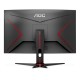AOC G2 C24G2AE/BK pantalla para PC 59,9 cm (23.6") 1920 x 1080 Pixeles Full HD LED Negro, Rojo