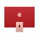 Apple iMac 61 cm (24") 4480 x 2520 Pixeles Apple M 8 GB 256 GB SSD PC todo en uno macOS Big Sur Wi-Fi 6 (802.11ax) Rosa