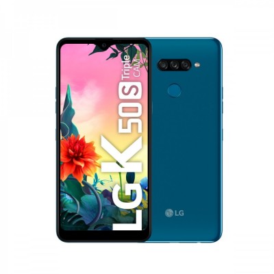 Teléfono Movil LG K50S Triple Cam 3GB + 32GB Azul, libre