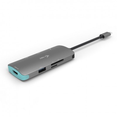 Nano Dock i-tec Metal USB-C 4K HDMI + Power Delivery 100 W