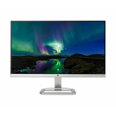 HP 24er 23.8" Full HD IPS Plata, Color blanco pantalla para PC