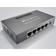 LevelOne GEU-0523 switch No administrado Gigabit Ethernet (10/100/1000) Negro