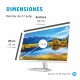 Monitor PC 68,6 cm (27") HP M27fwa 75Hz Full HD IPS, AMD FreeSync y audio integrado