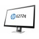 HP EliteDisplay E272q 27" Wide Quad HD IPS Mate Negro, Plata pantalla para PC