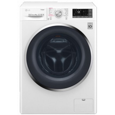 Lavadora carga frontal - LG F4J7VY2W, 9Kg, 1400 rpm, WiFi, TurboWash, vapor, Clase A+++-30% ** NUEVA con Tara Estética ****