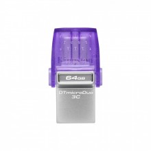Kingston Technology DataTraveler microDuo 3C unidad flash USB 64 GB