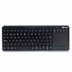 Teclado NGS TV Warrior teclado RF inalámbrico QWERTY Negro