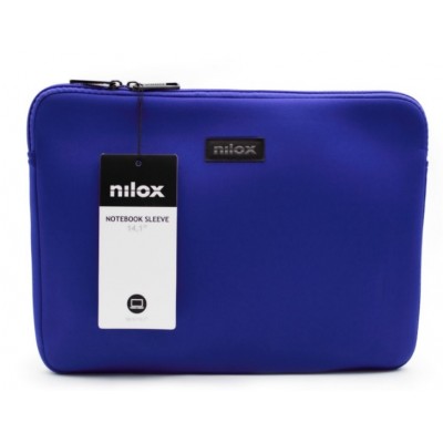 Funda Neopreno Nilox Sleeve para portátil de 14,1" - Azul