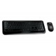 KIT Microsoft Wireless Desktop 850 teclado Ratón incluido RF inalámbrico QWERTY Español Negro