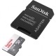 Tarjeta Memoria Sandisk Ultra MicroSDXC 128GB Clase 10 UHS-I + Adaptador