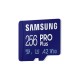 Tarjeta memoria Samsung PRO Plus 256 GB MicroSDXC