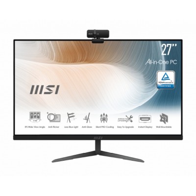 All in One MSI Modern AM271 11M-417EU, i5, 8GB, 512GB SSD, 27", W11