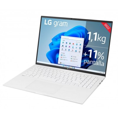 Portátil LG Gram 16Z90Q, i7, 16GB, 512GB SSD, 16", W11