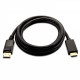 Cable DisplayPort a HDMI de 2 metros color negro