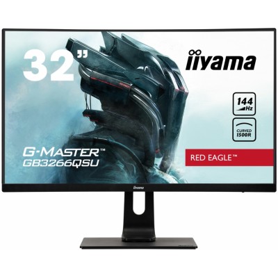 iiyama G-MASTER GB3266QSU-B1 LED display 80 cm (31.5") 2560 x 1440 Pixeles Quad HD Negro