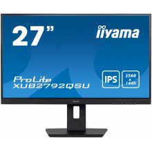 iiyama XUB2792QSU-B5 pantalla para PC 68,6 cm (27") 2560 x 1440 Pixeles Full HD LED Negro