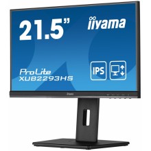 iiyama ProLite XUB2293HS-B5 pantalla para PC 54,6 cm (21.5") 1920 x 1080 Pixeles Full HD LED Negro