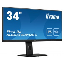 iiyama ProLite XUB3493WQSU-B5 pantalla para PC 86,4 cm (34") 3440 x 1440 Pixeles UltraWide Quad HD LED Negro