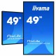 iiyama ProLite TF4939UHSC-B1AG pantalla para PC 124,5 cm (49") 3840 x 2160 Pixeles 4K Ultra HD LED Pantalla táctil Multi-usu