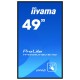 iiyama ProLite TF4939UHSC-B1AG pantalla para PC 124,5 cm (49") 3840 x 2160 Pixeles 4K Ultra HD LED Pantalla táctil Multi-usu