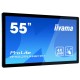 iiyama ProLite TF5539UHSC-B1AG pantalla para PC 139,7 cm (55") 3840 x 2160 Pixeles 4K Ultra HD LED Pantalla táctil Multi-usu