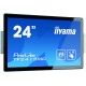 iiyama ProLite TF2415MC-B2 pantalla para PC 60,5 cm (23.8") 1920 x 1080 Pixeles Full HD VA Pantalla táctil Multi-usuario Neg